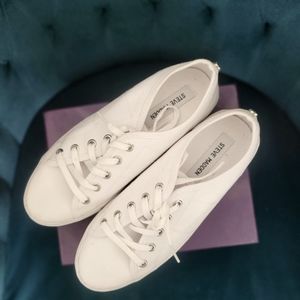 Steve Madden platform canvas sneakers